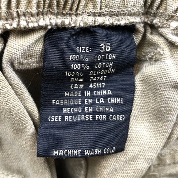 NWT Red Head Mens Cargo Shorts Size 36 Relaxed Fit Khaki Outdoors Utility Casual - Picture 7 of 12